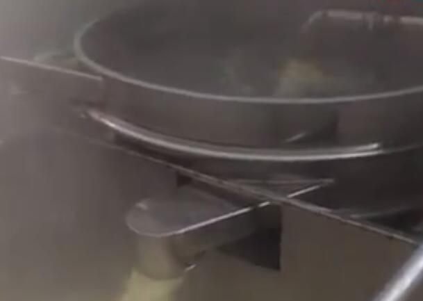 1200-1S振动筛 过滤豆浆 客户使用现场