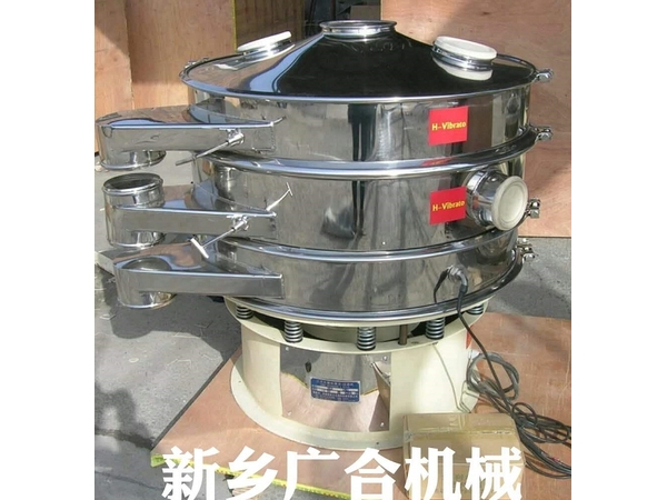 超声波振动筛分机在抛光粉中的